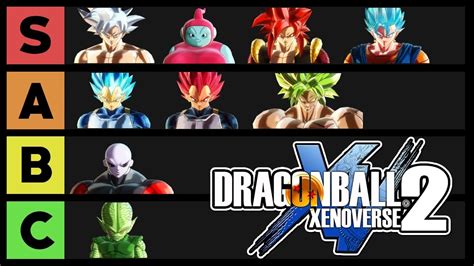 dragon ball xenoverse 2 tier list|strongest moves in xenoverse 2.